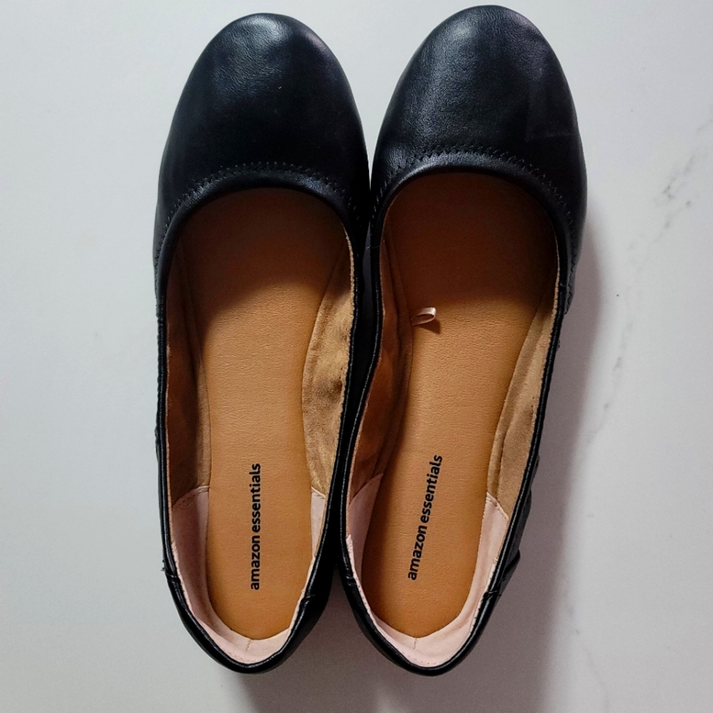 Black Ballet Flats Size 11